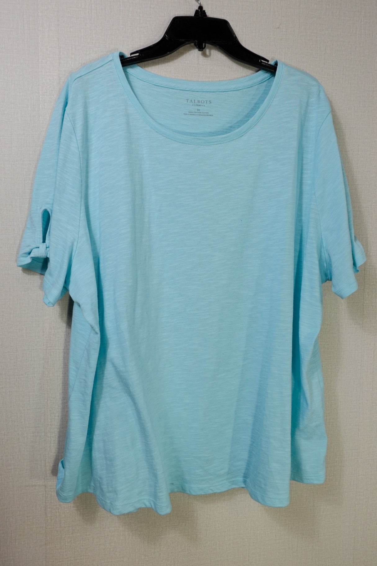Talbots, T-Shirt Shorts Sleeve, 3X