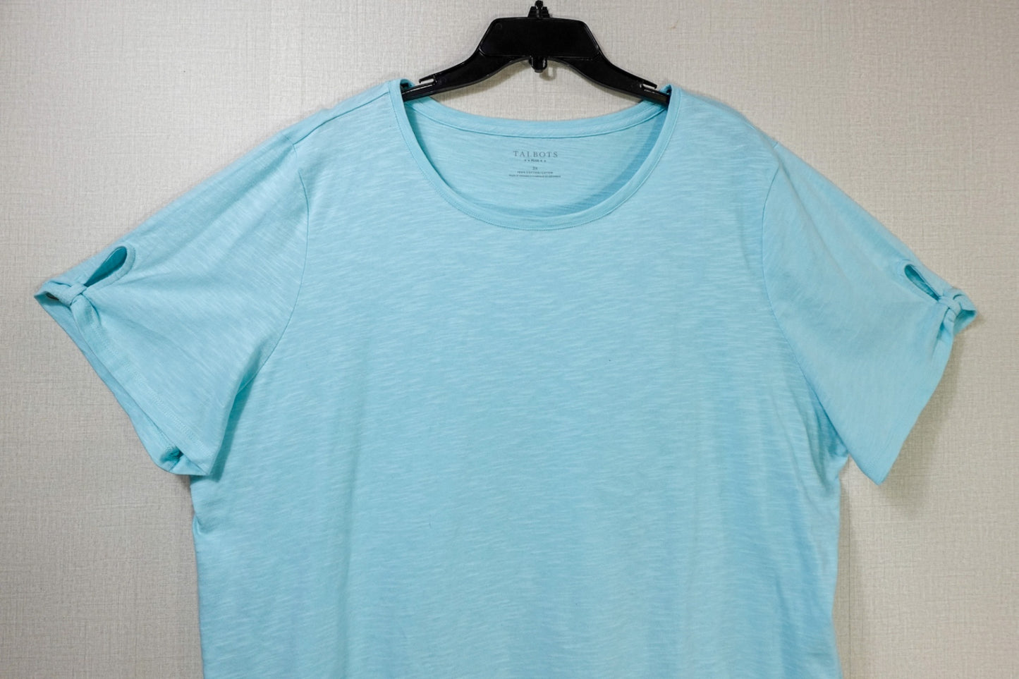 Talbots, T-Shirt Shorts Sleeve, 3X
