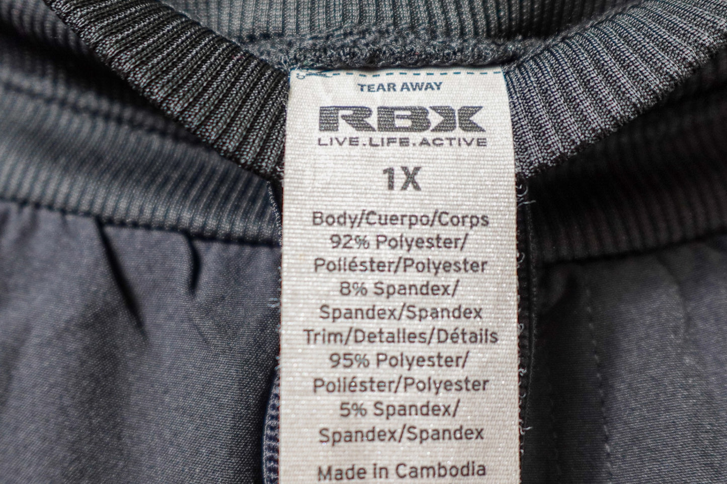 RBX, Active Jogging Pants, 1X