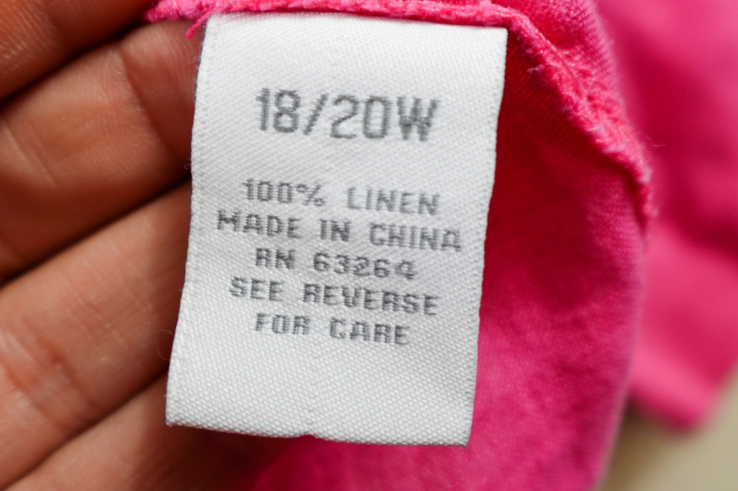 Dressbarn, 3/4 Sleeve Top, 18/20