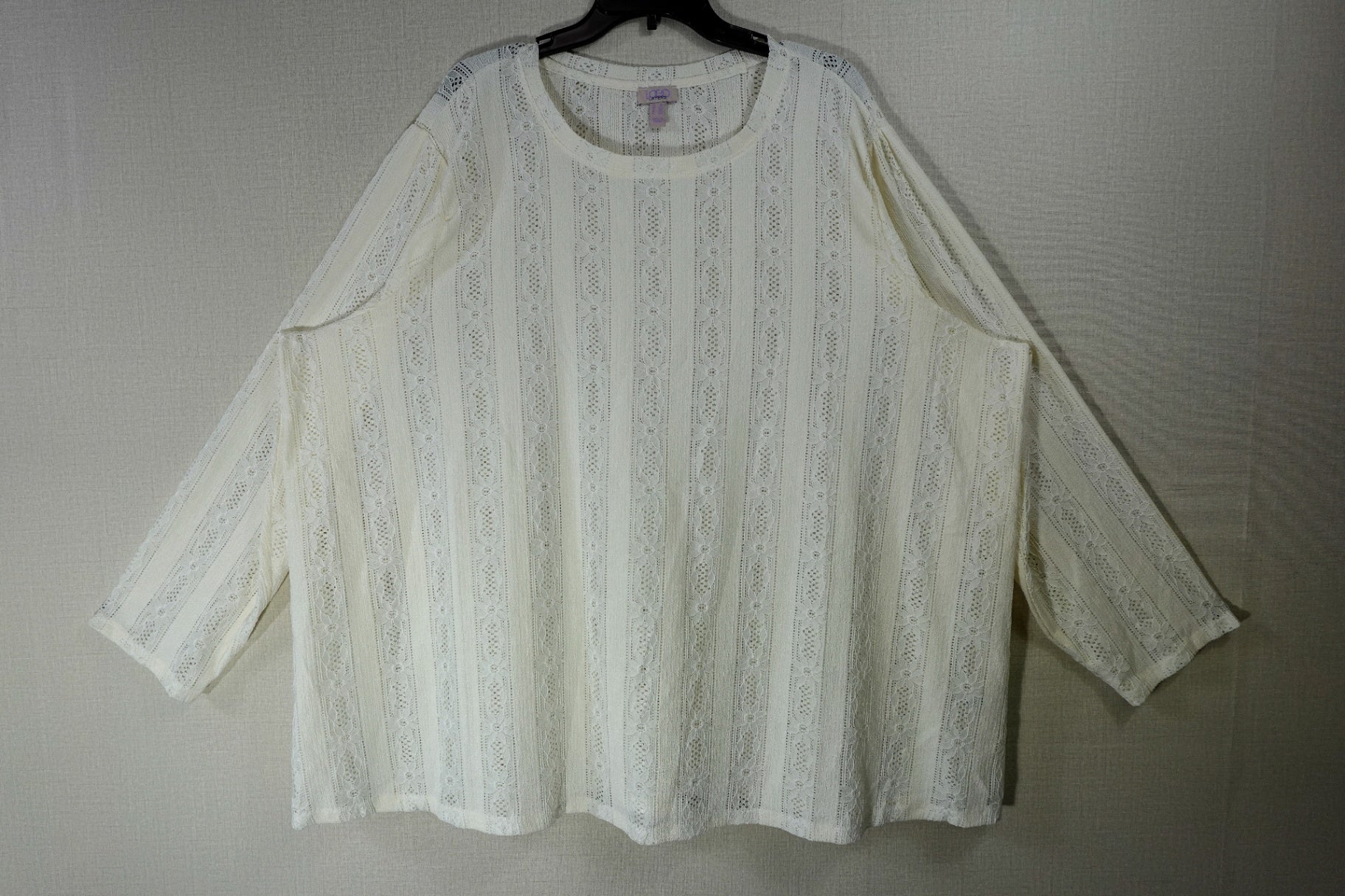 Cato, Long Sleeves Top, 4X
