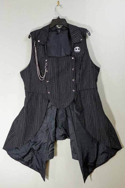 Disney Nightmare Before Christmas (Torrid) , Duster Vest, 3X (46in bust)