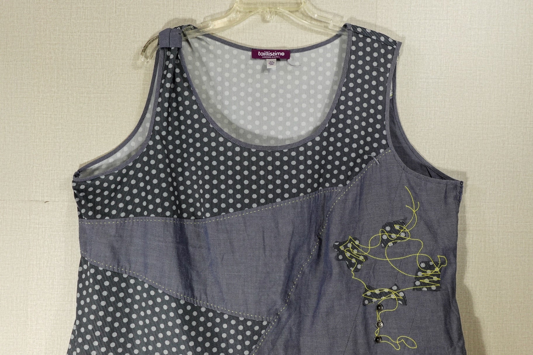 Taillissime (La Redoute Création), Sleeveless top, 26 W