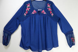 Time and Tru, Long Sleeves Top, 20
