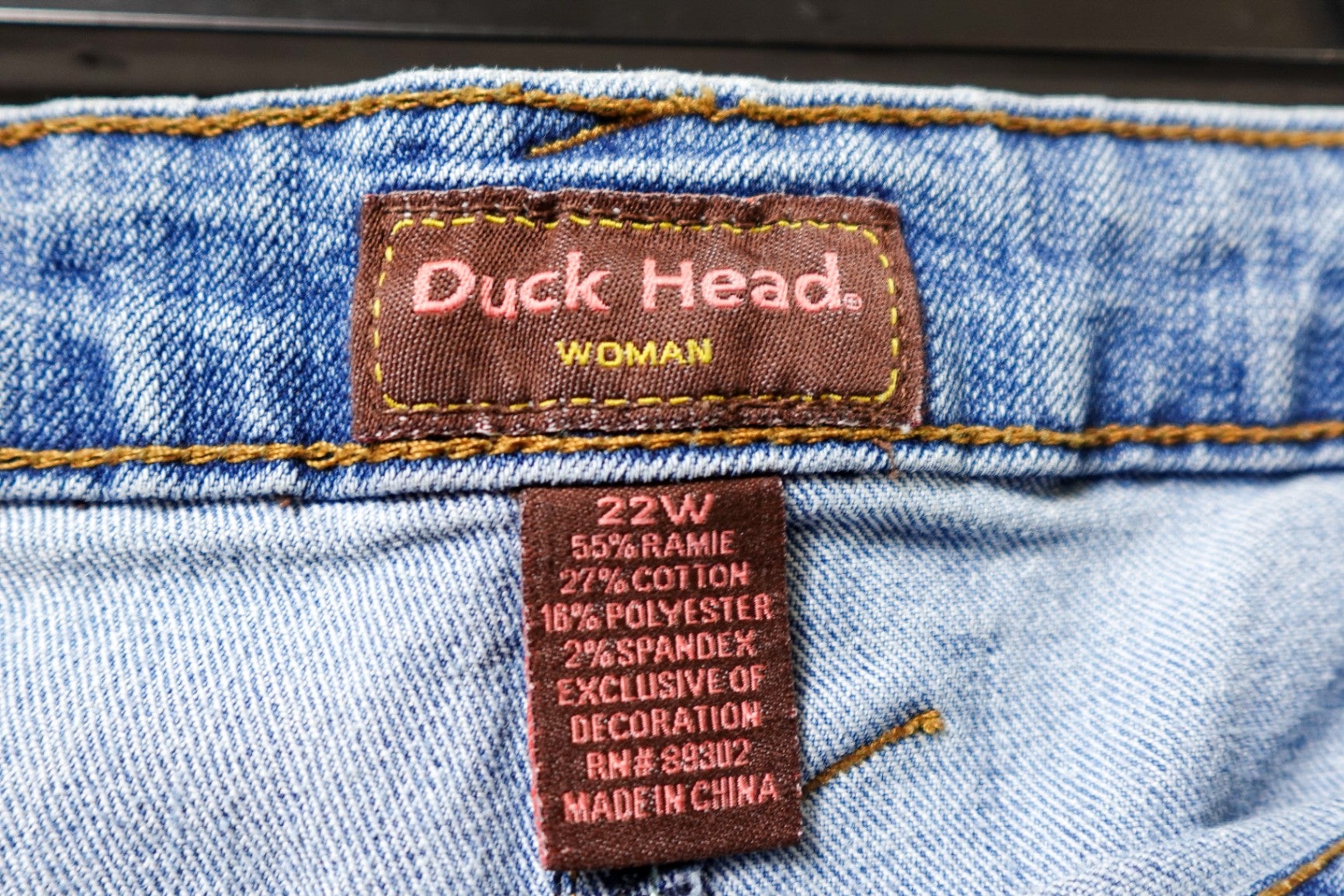 Duck Head, Cropped jeans, 22W