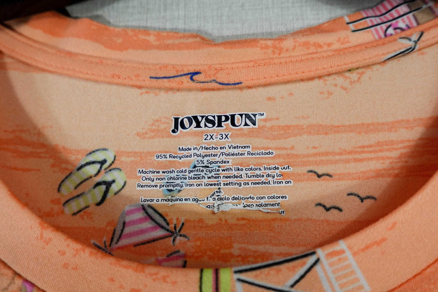 Joyspun, Nightgown, 2X/3X