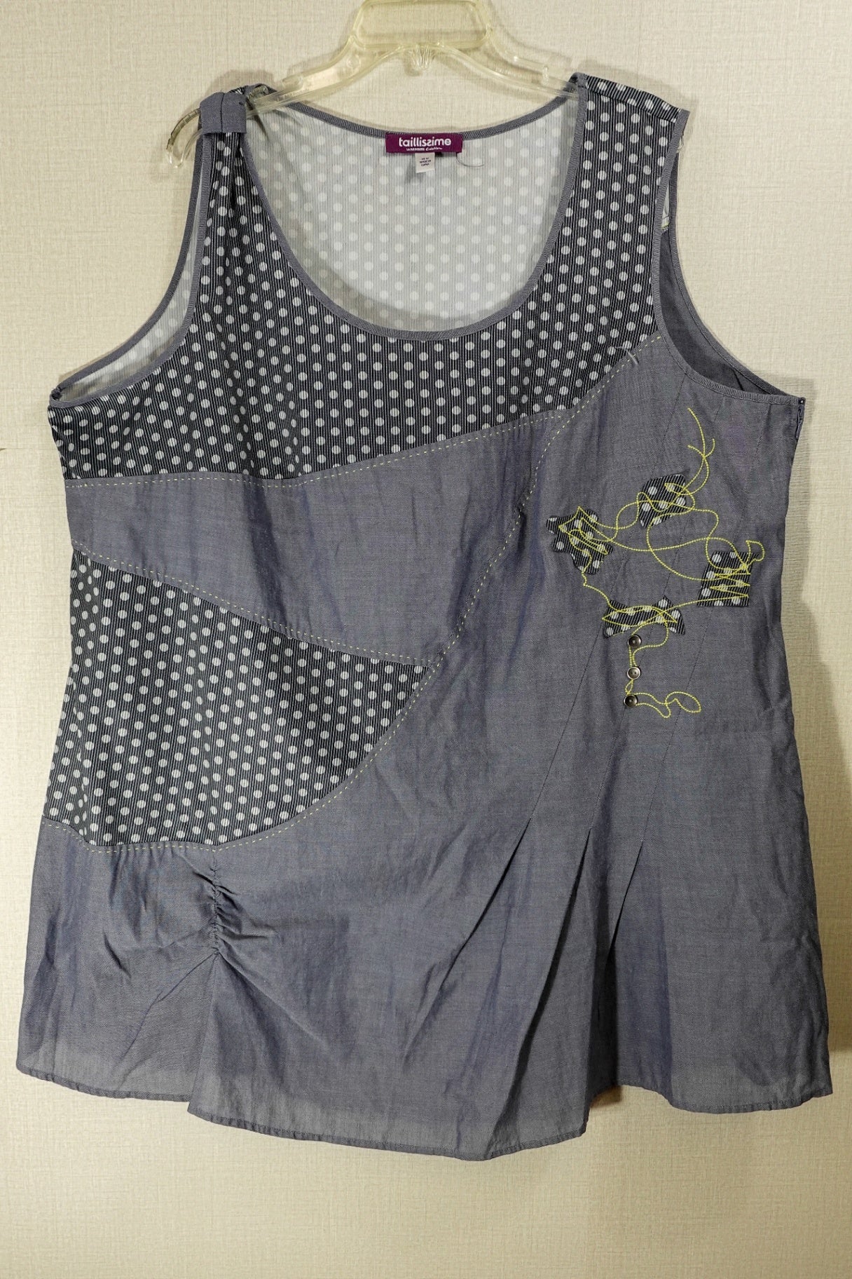 Taillissime (La Redoute Création), Sleeveless top, 26 W