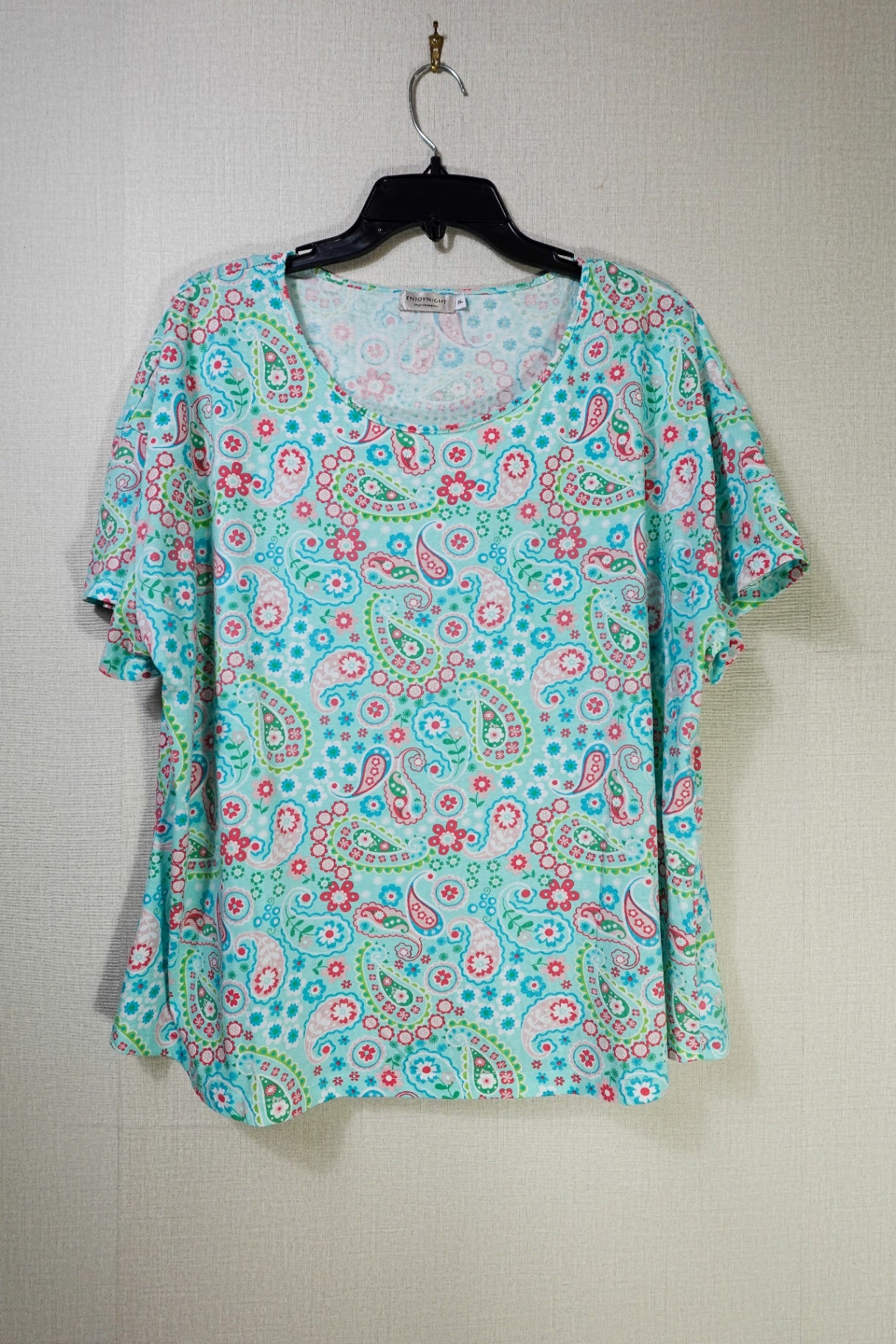 ENJOYNIGHT, Pajama Top, 3XL