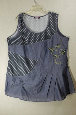 Taillissime (La Redoute Création), Sleeveless top, 26 W