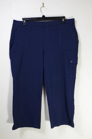 Susan Graver, Cropped Pants, XL
