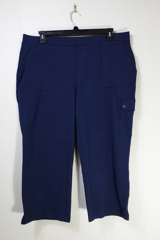 Susan Graver, Cropped Pants, XL