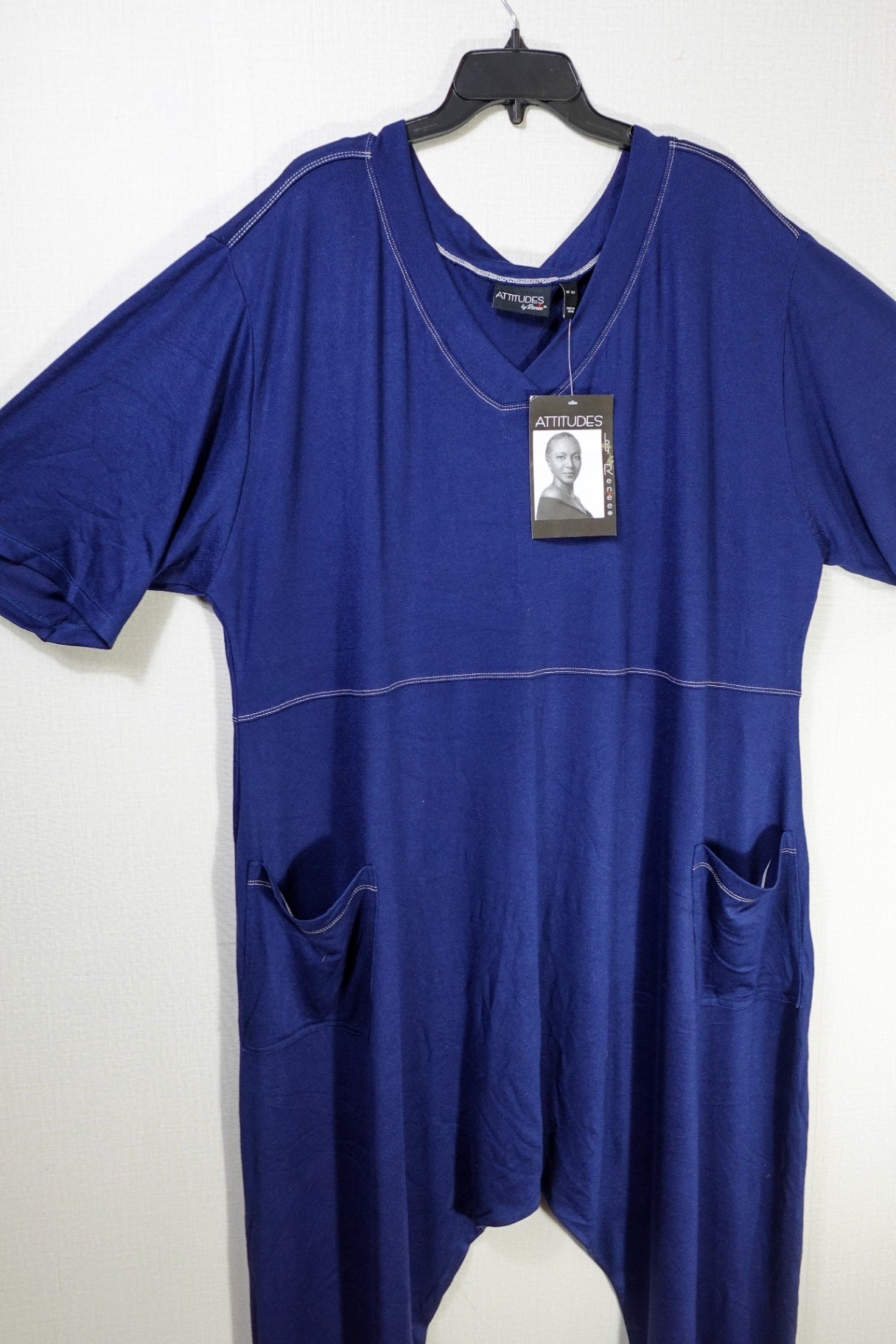 Attitudes by Renee, New Jumpsuit, XL Tall