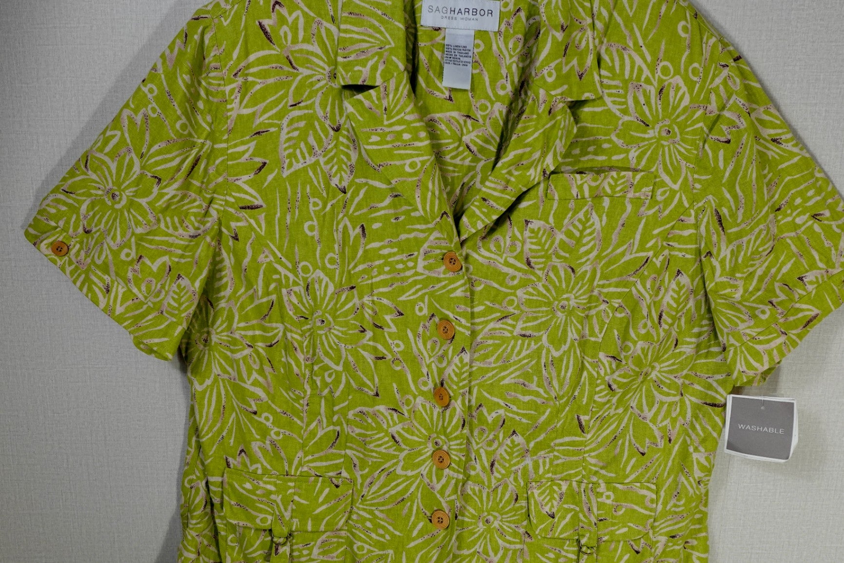 Sag Harbor, New Short Sleeved Top, 24W / XXL