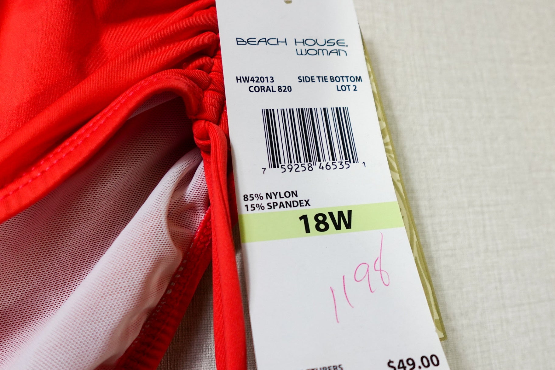 Beach House Woman, New swim bottoms, 18W