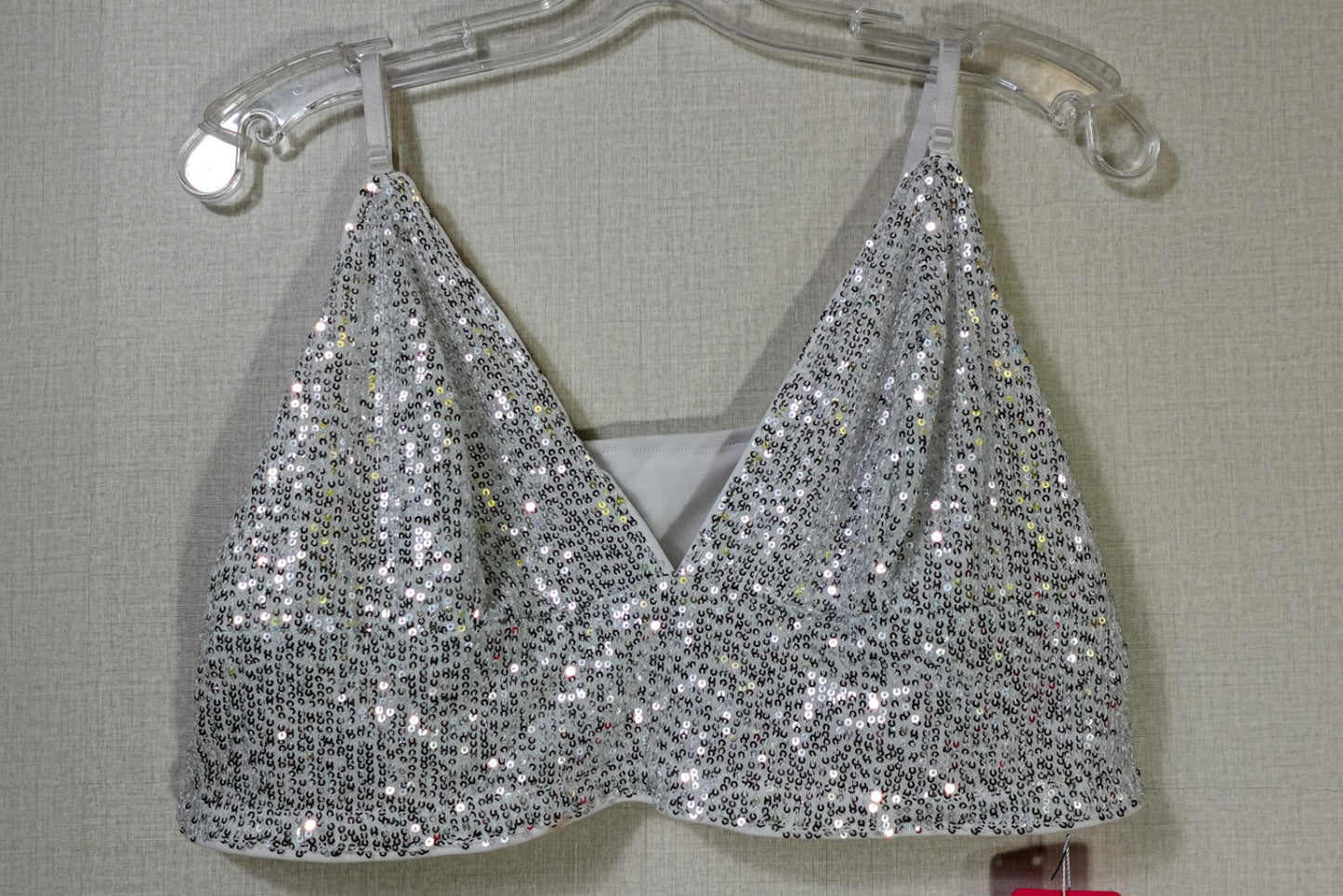 Shein Curve, New sequin top, 1X (12/14)