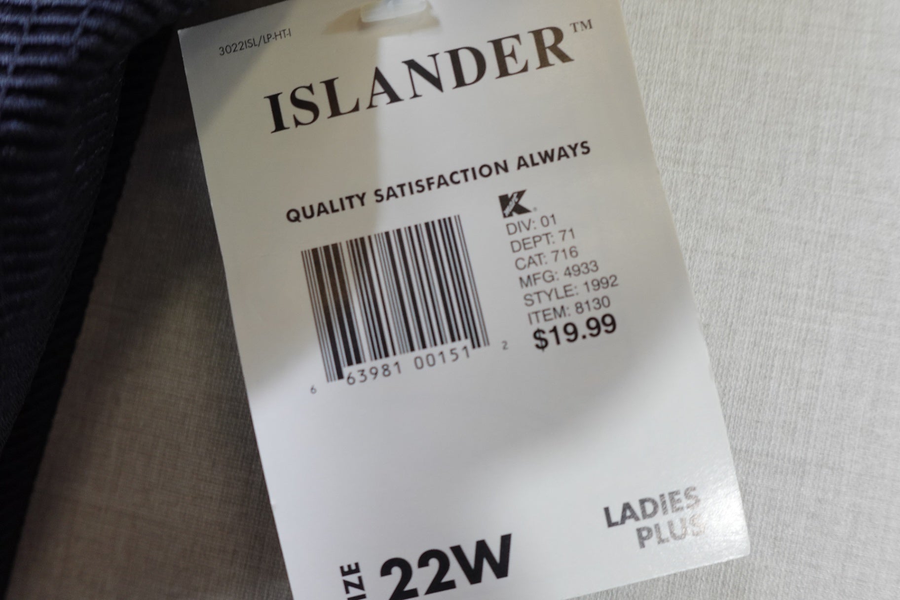 Islander, New swimsuit, 22W