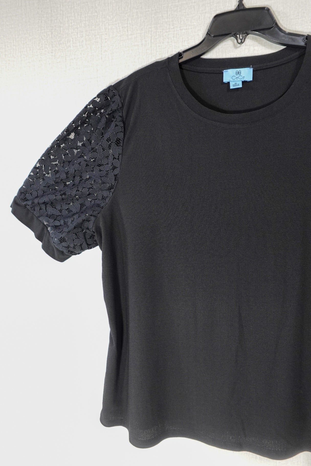CeCe, Short Sleeved Top, 3X