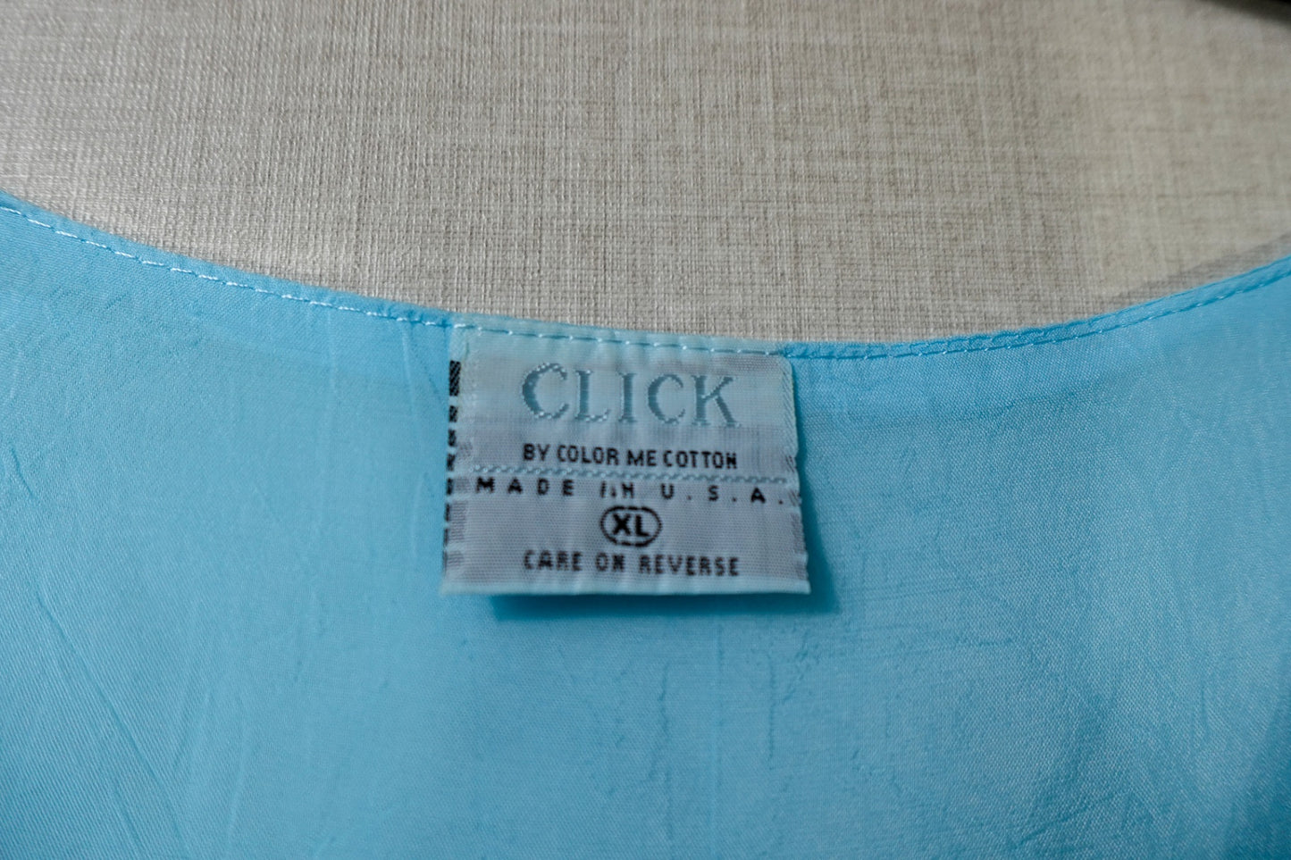 Click By Color By Me Cotton, Short Sleeve Top, XL