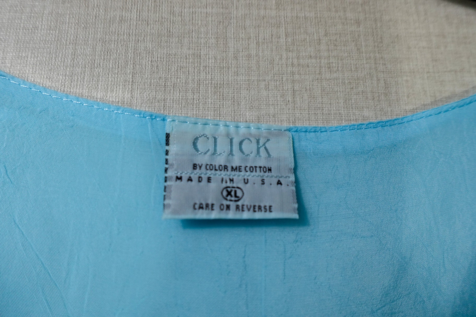 Click By Color By Me Cotton, Short Sleeve Top, XL