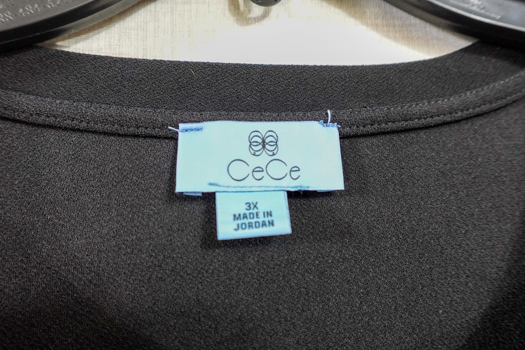 CeCe, Short Sleeved Top, 3X