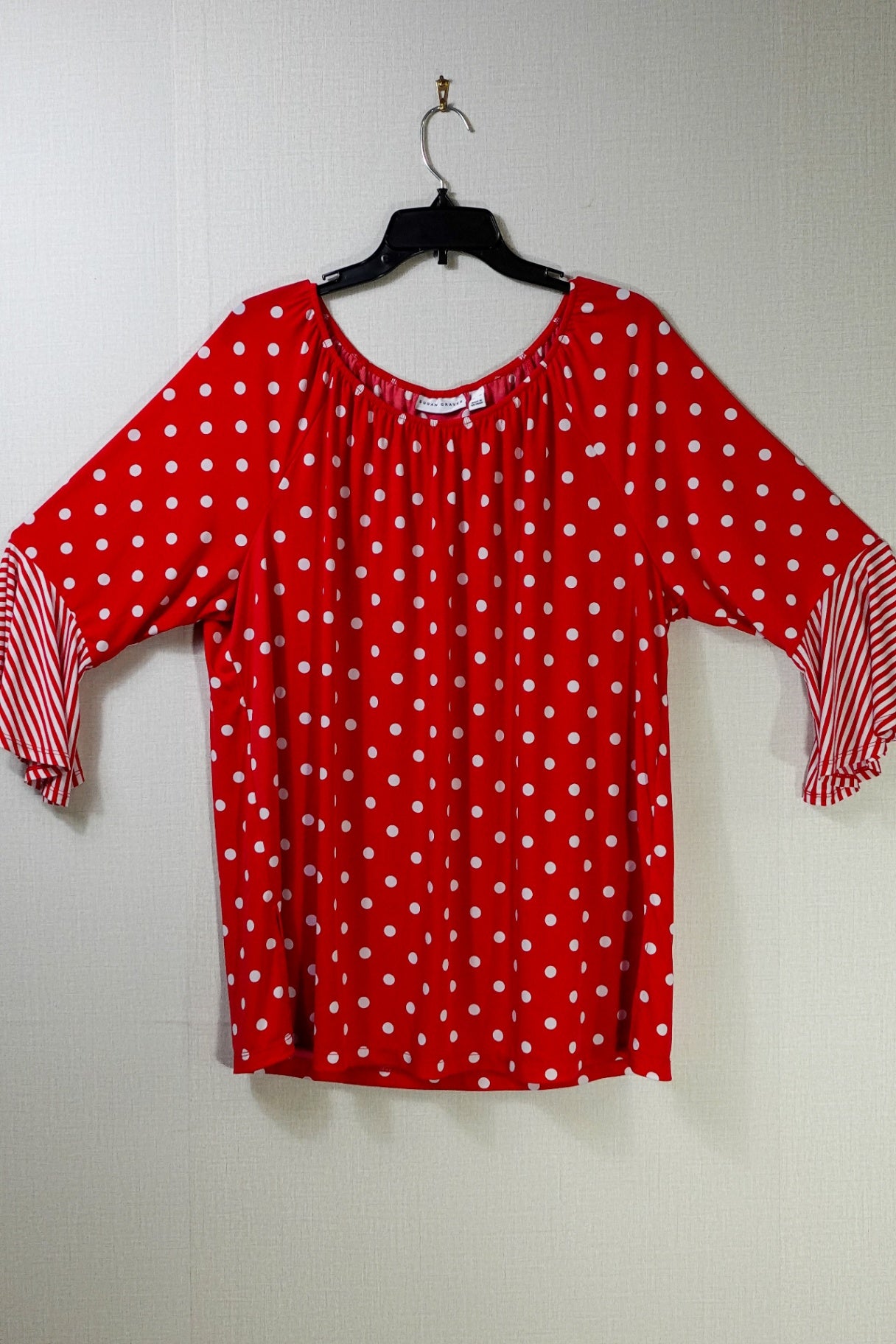Susan Graver, Short Sleeved Top, XL