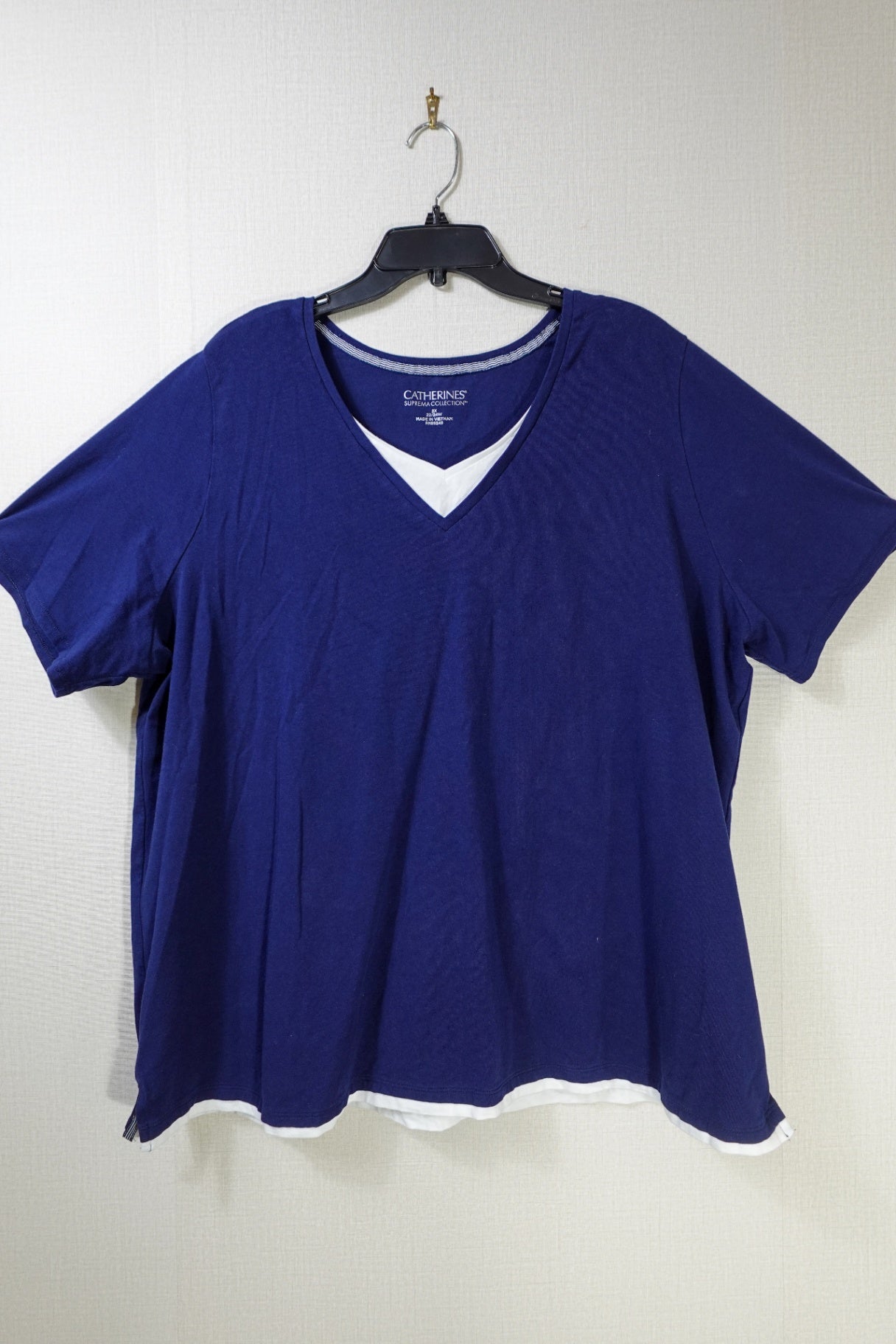 Catherine's, Short Sleeved Top, 2X