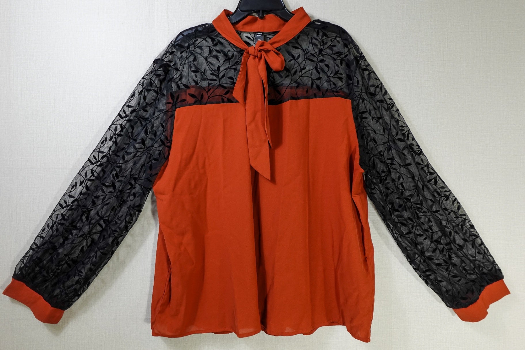 Shein, Long Sleeves Top, 5XL - runs small 3x recommended