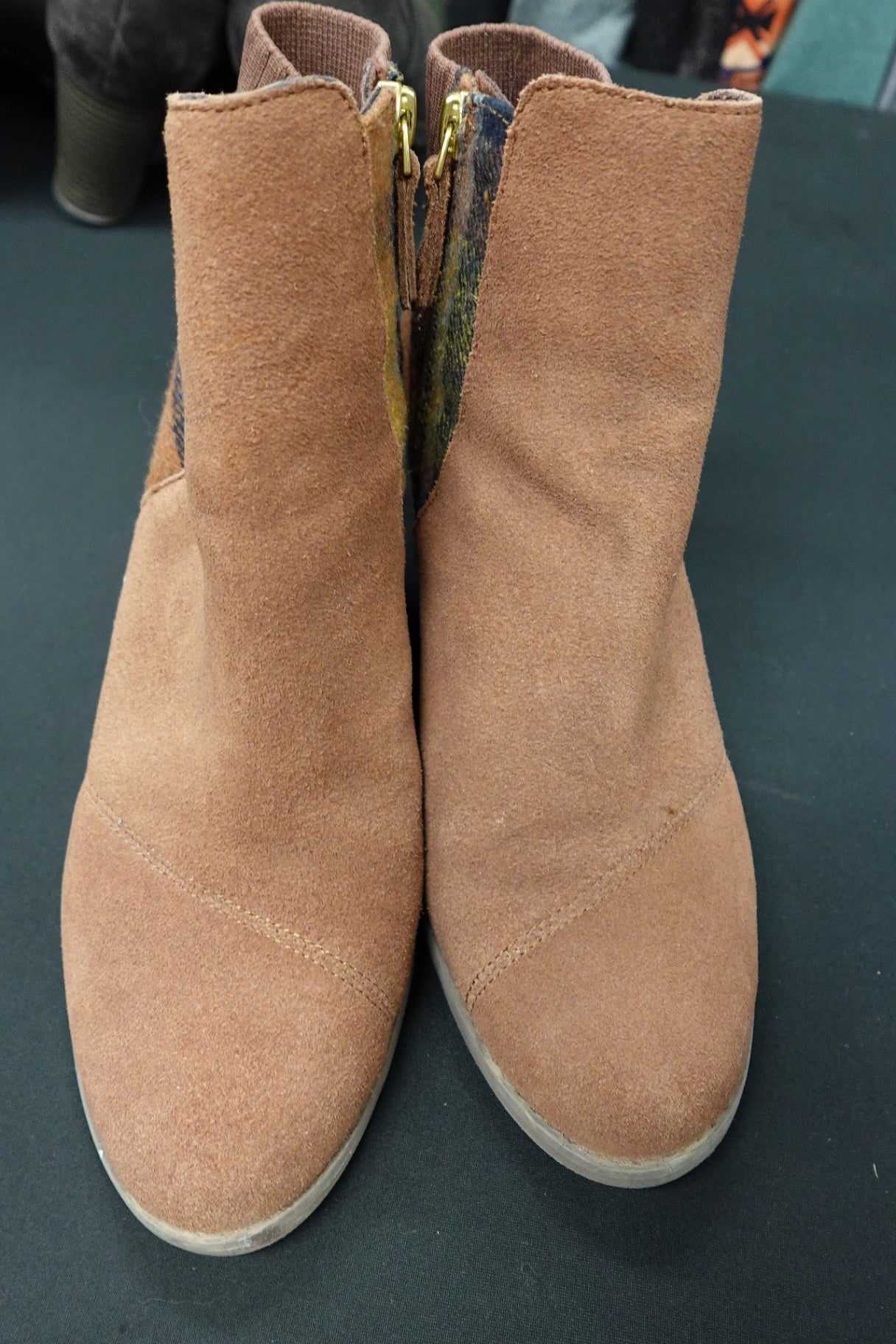 TOMS, Heeled Ankle Boots, 9