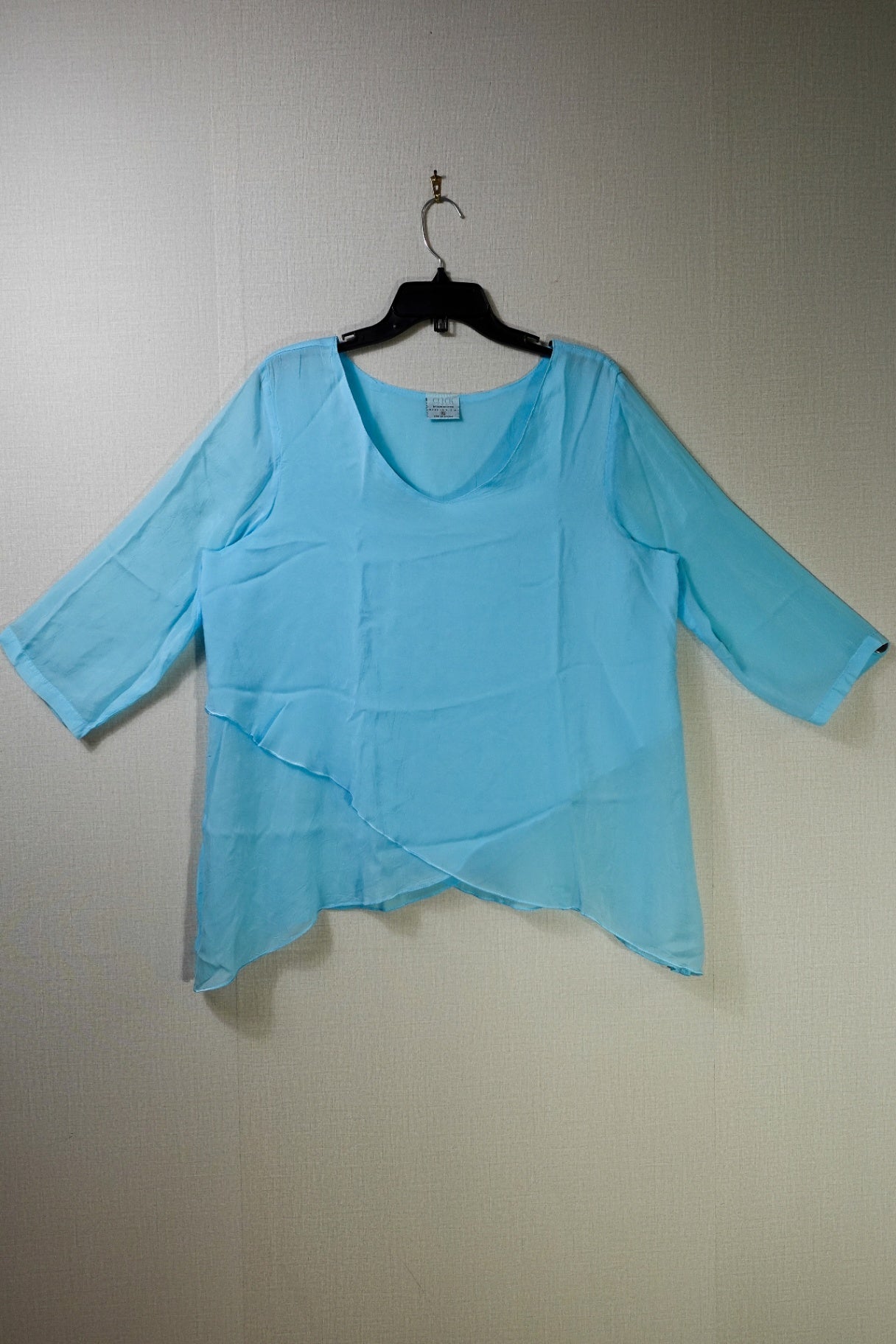Click By Color By Me Cotton, Short Sleeve Top, XL