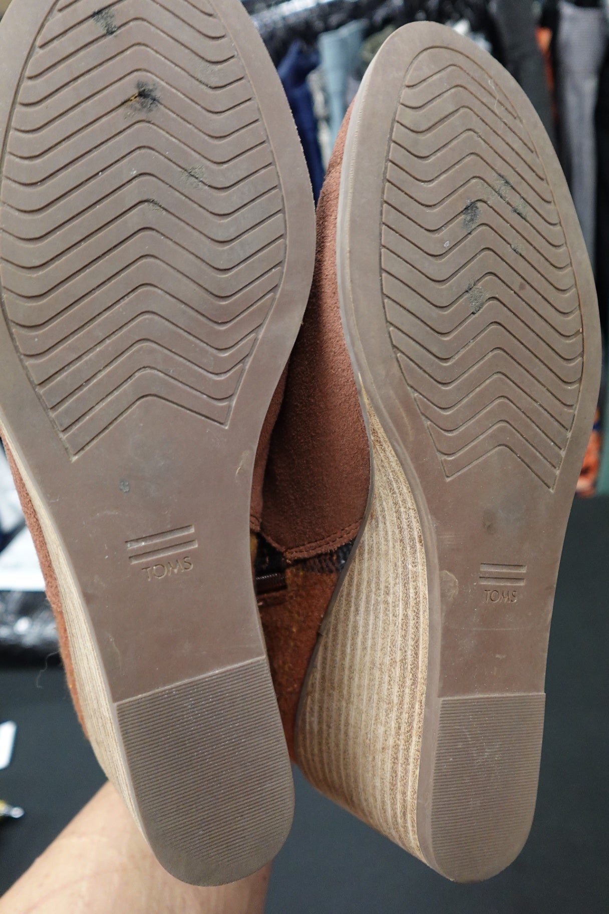TOMS, Heeled Ankle Boots, 9