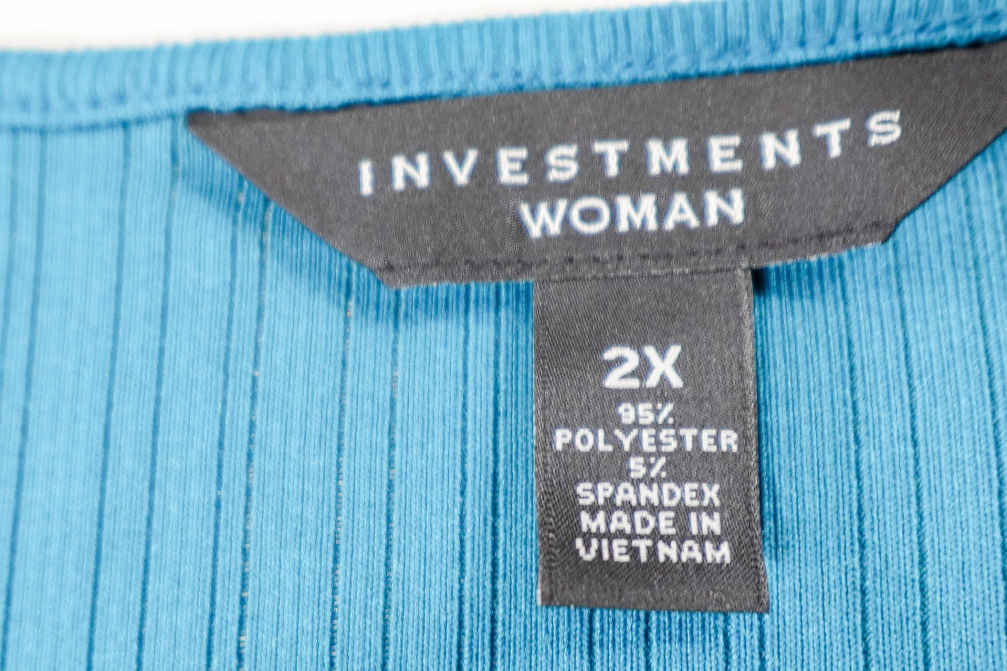 Investments Woman, Sleeveless Top, 2X
