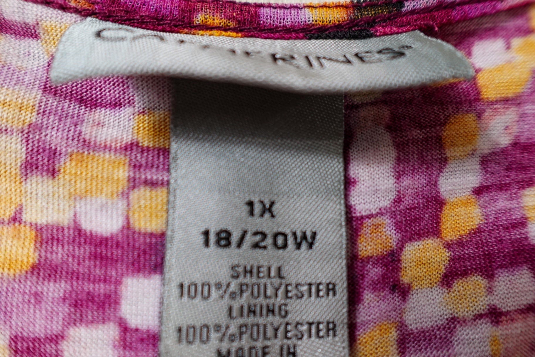 Catherine's, Sleeveless top, 18-20W