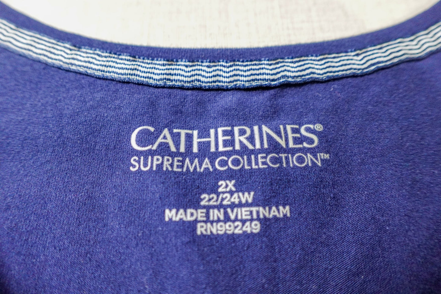 Catherine's, Short Sleeved Top, 2X