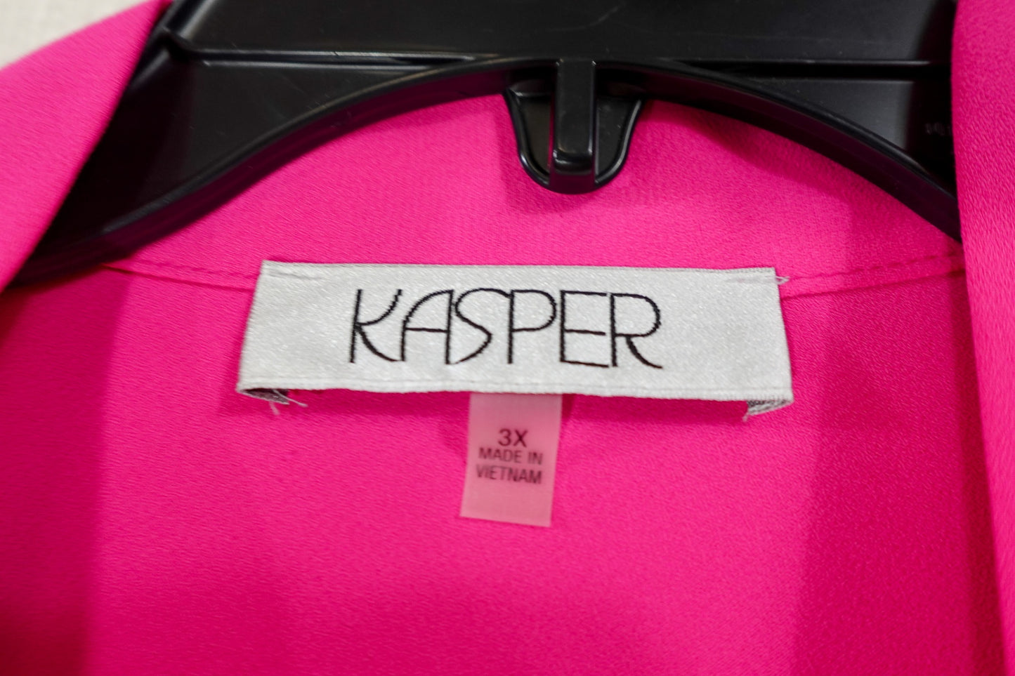 Kasper, Sleeveless Top, 3X