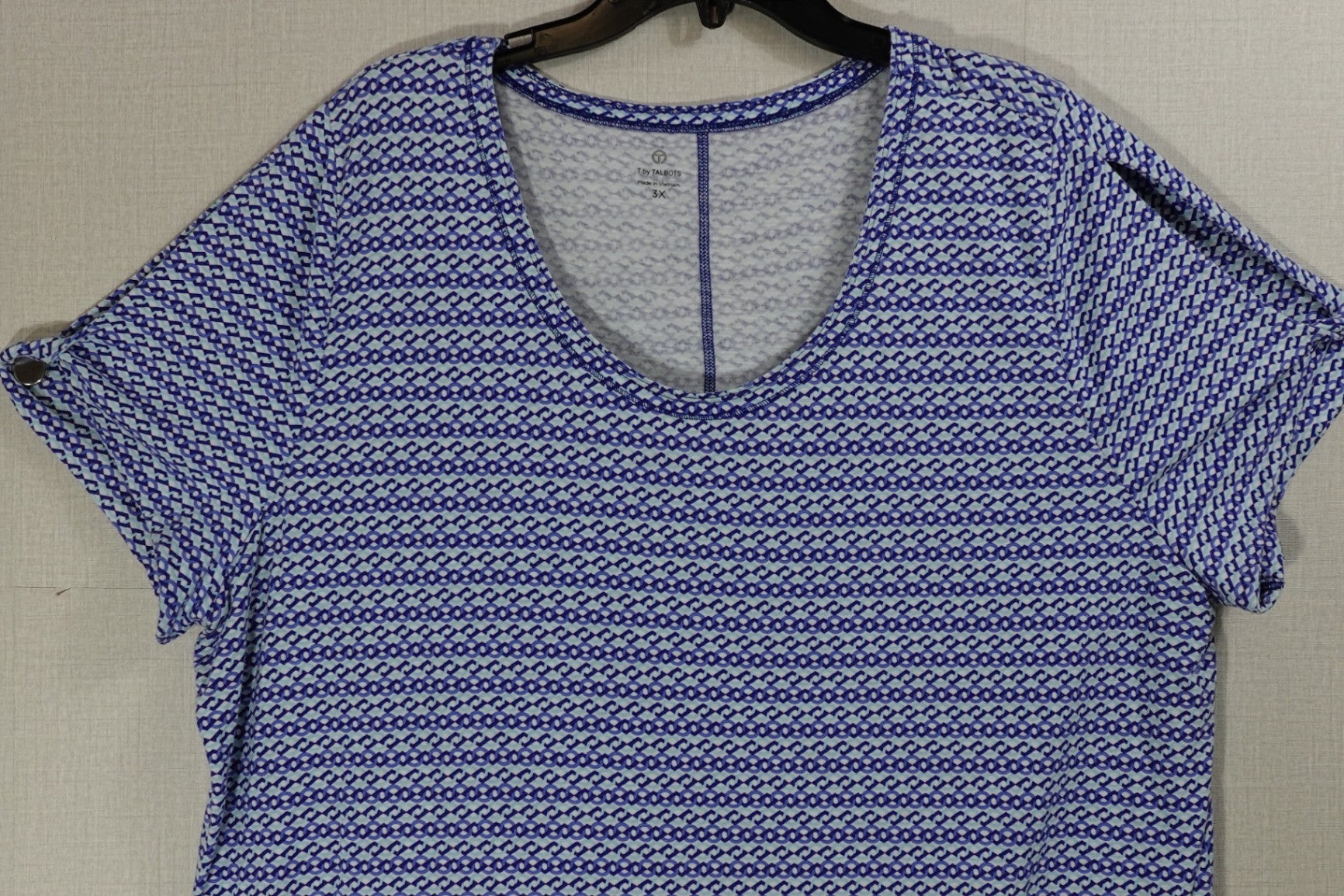 T by Talbots, Short Sleeved Top, 3X