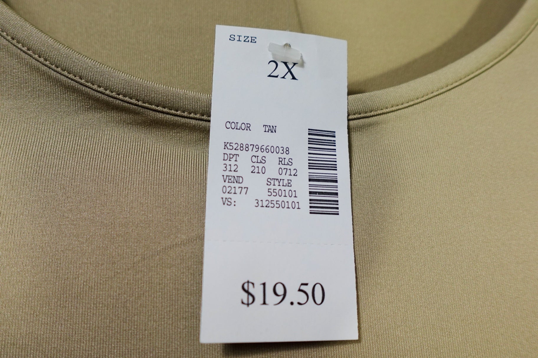 Maggie Barnes for CATHERINES, New sleeveless top, 2X