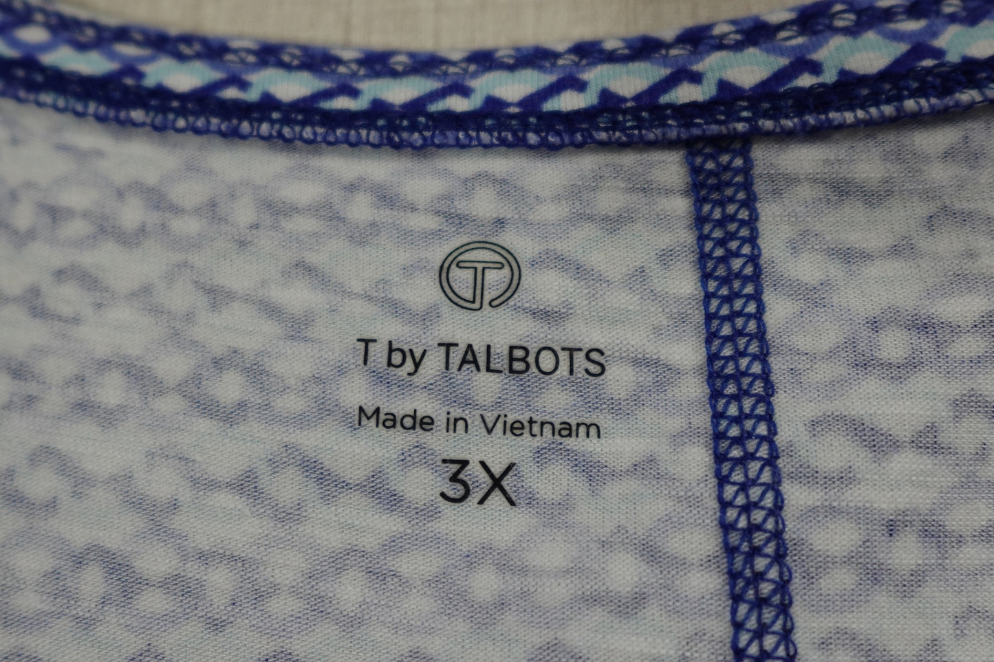T by Talbots, Short Sleeved Top, 3X