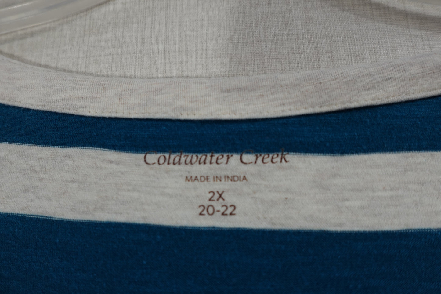 Coldwater Creek, 3/4 sleeve Top, 20/22