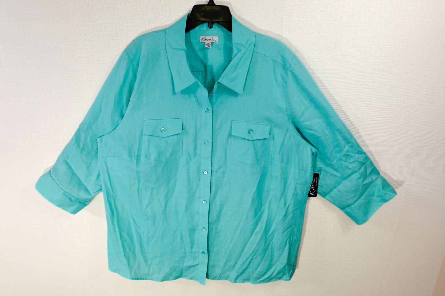 Kim Rogers, NEW 3/4 Sleeve Top, 3X