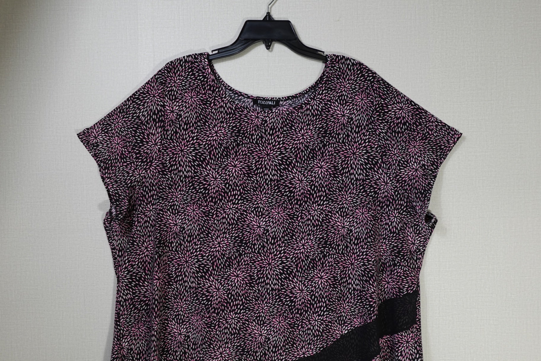 Roz & Ali, Short Sleeved Top, 3X