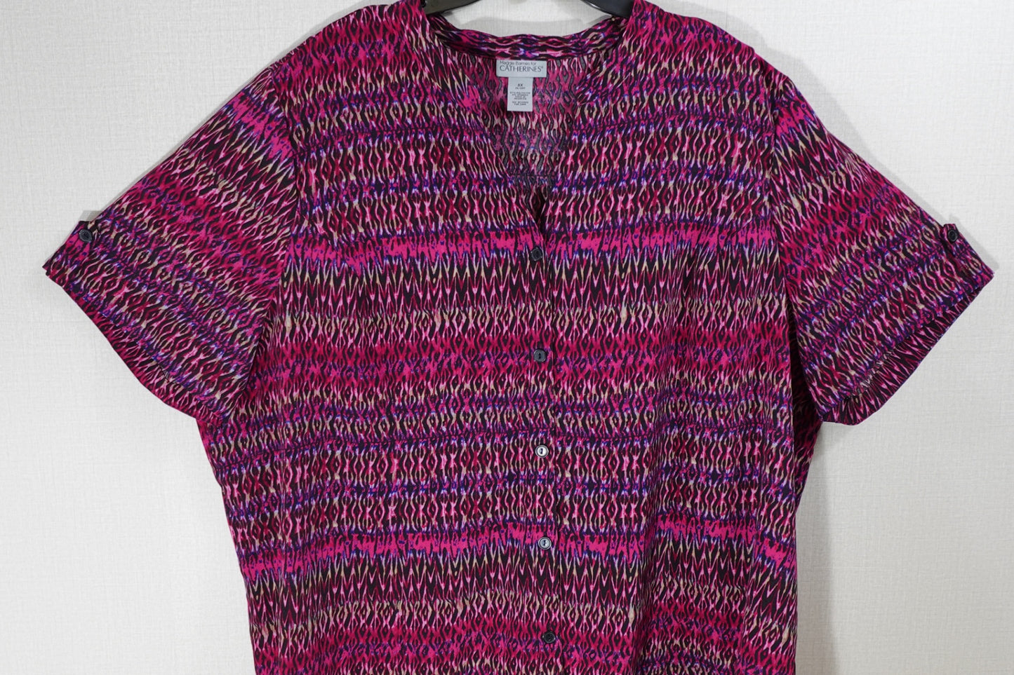 Maggie Barnes for CATHERINES, SHORT SLEEVED TOP, 26/28w