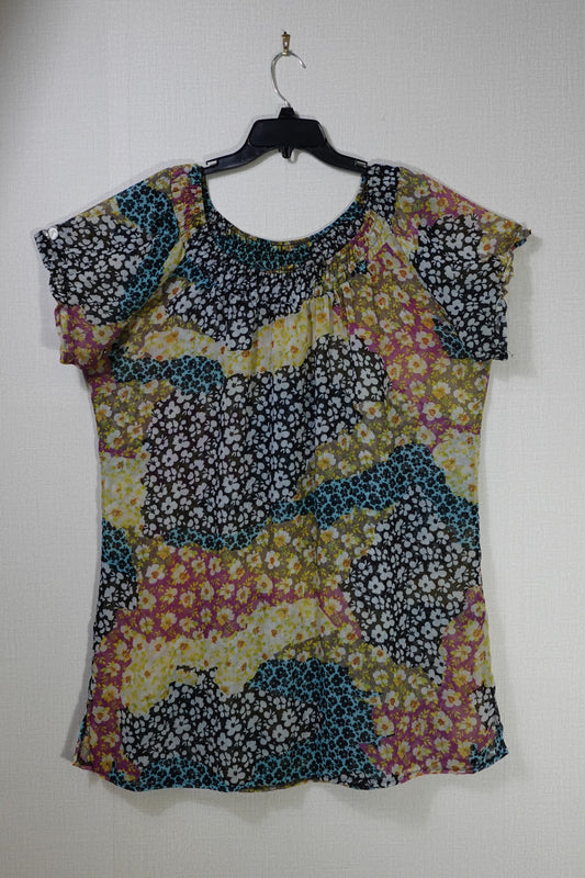 Antilia Femme, Short Sleeved Top, 2X