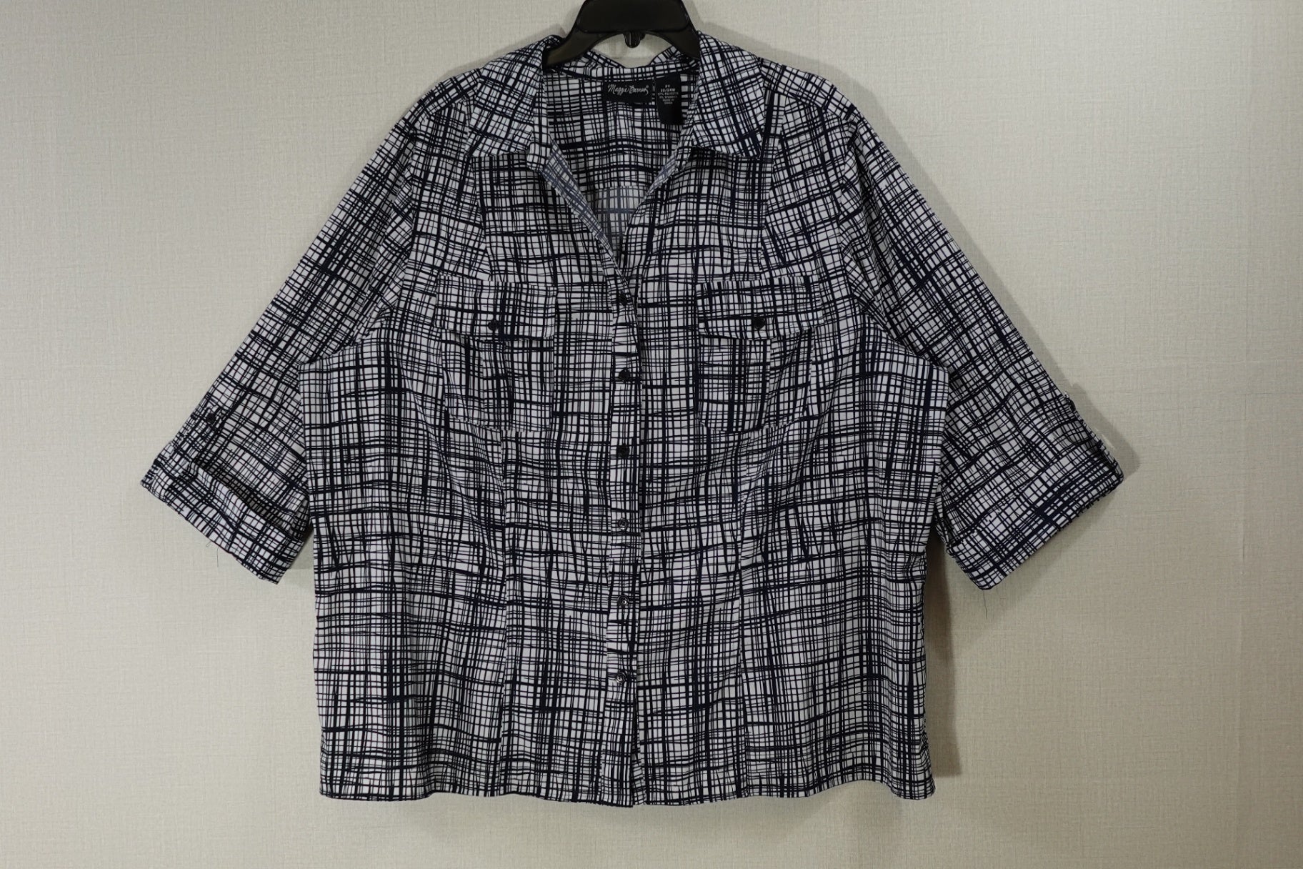 Maggie Barnes, 3/4 sleeve top, 22/24