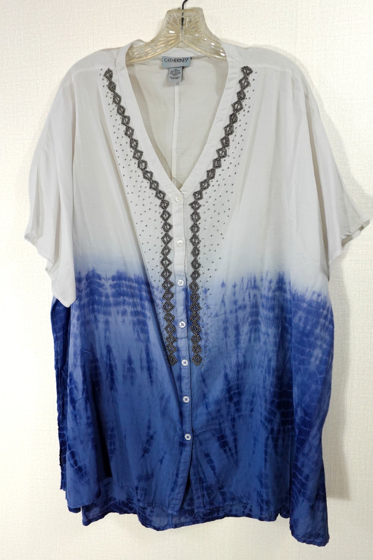 Catherines, New Short Sleeved Top, 2X