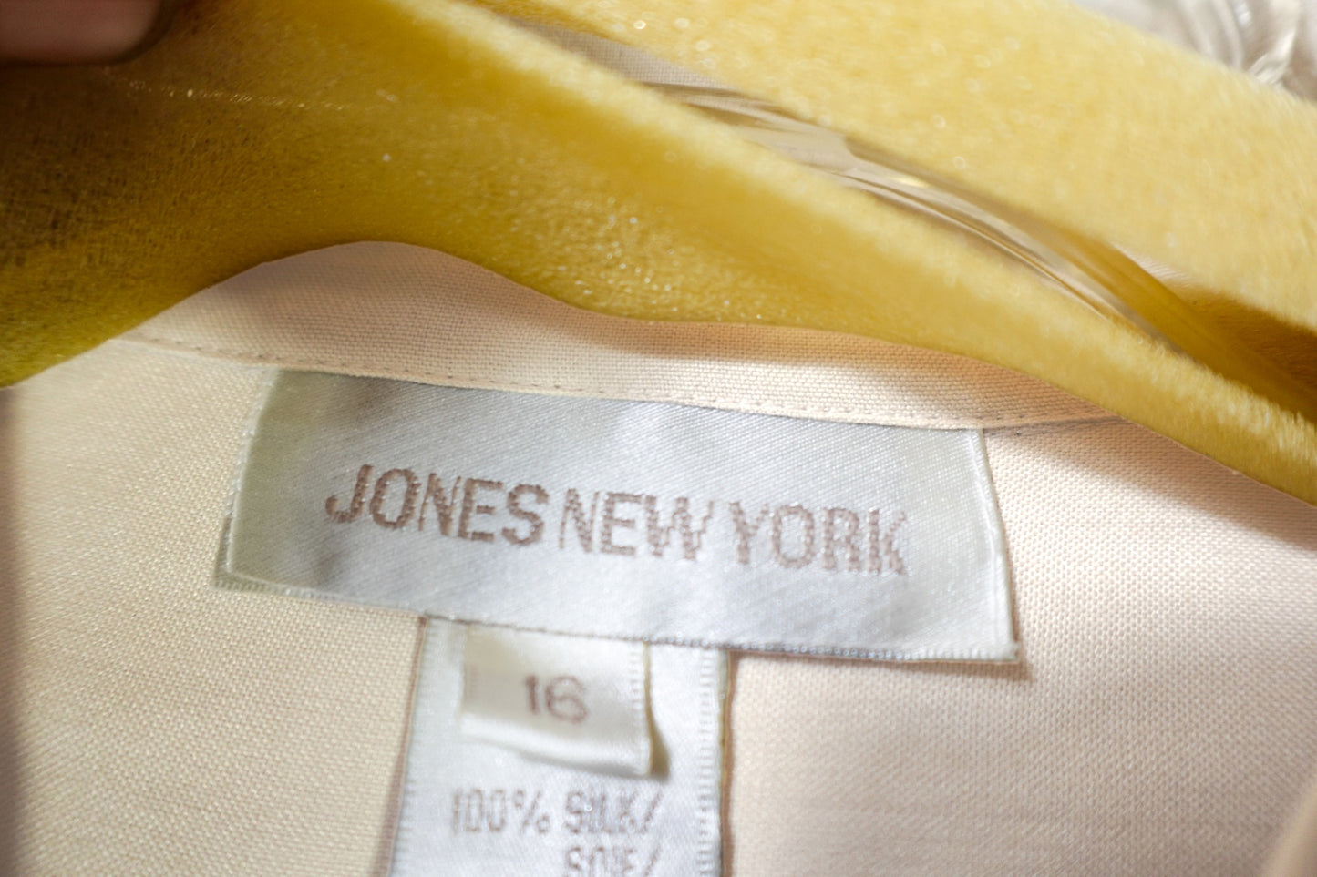 Jones New York, New Vintage button down, 16