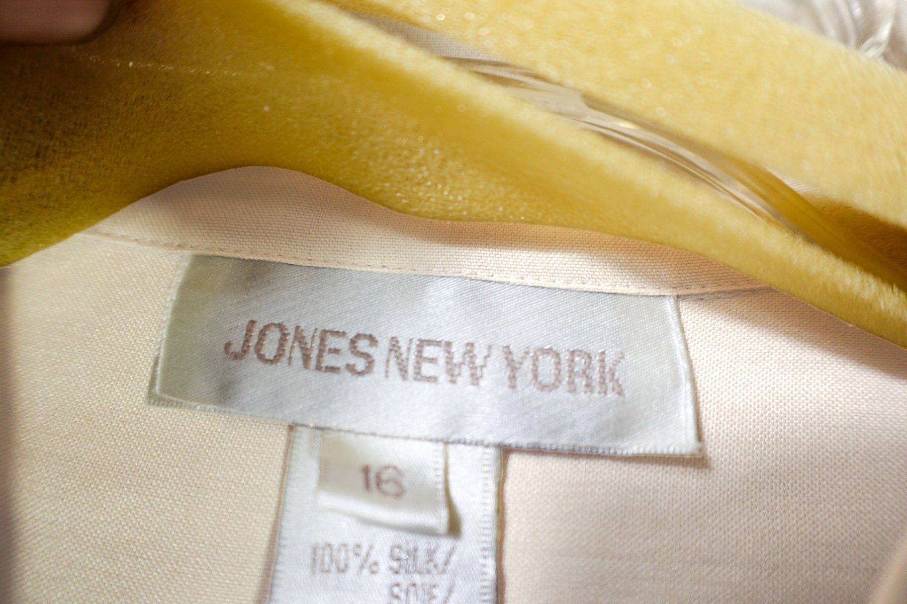 Jones New York, New Vintage button down, 16