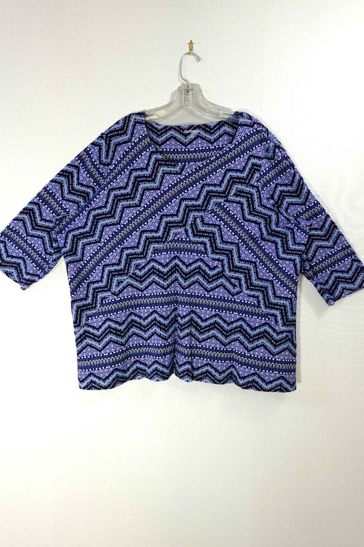Kim Rogers, 3/4 Sleeve Top, 3X