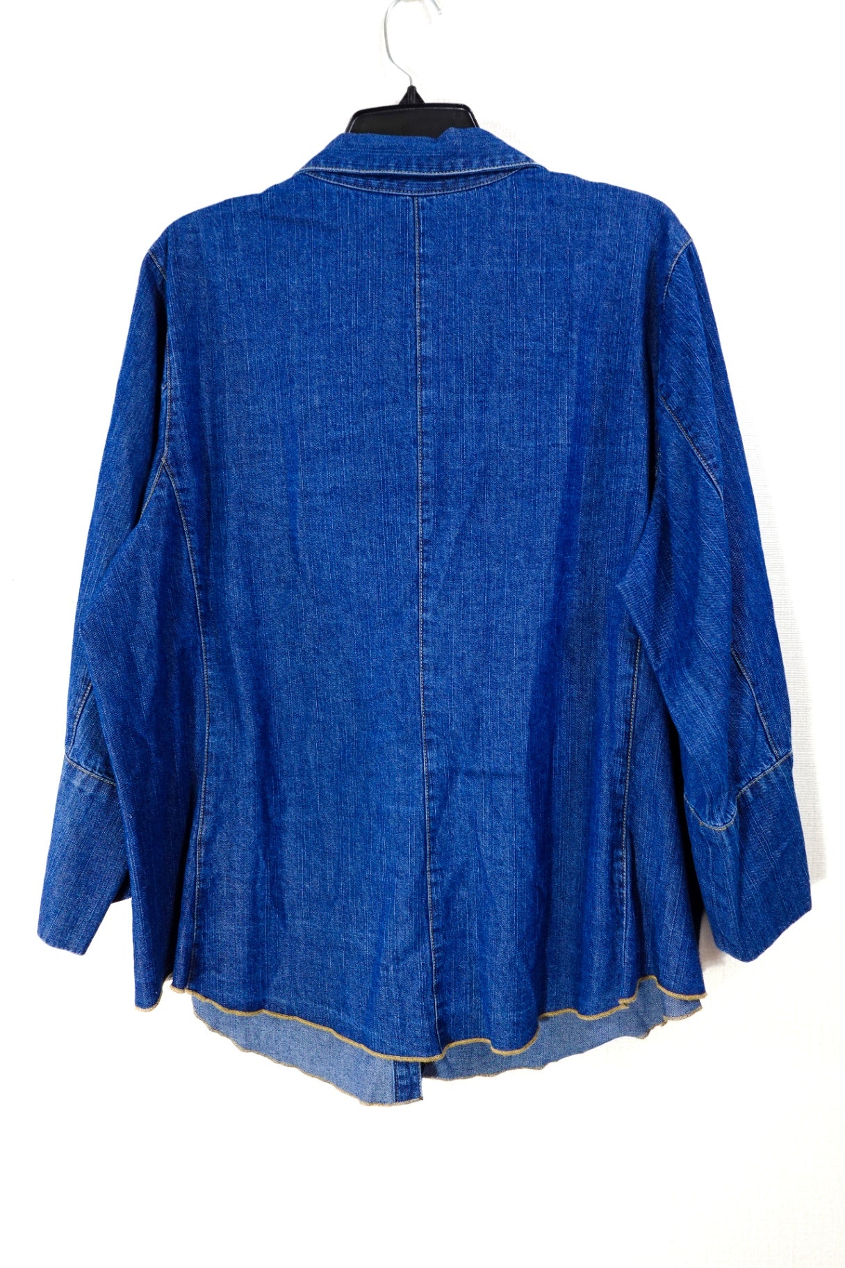 CJ Banks, 3/4 SLEEVE TOP, 2X