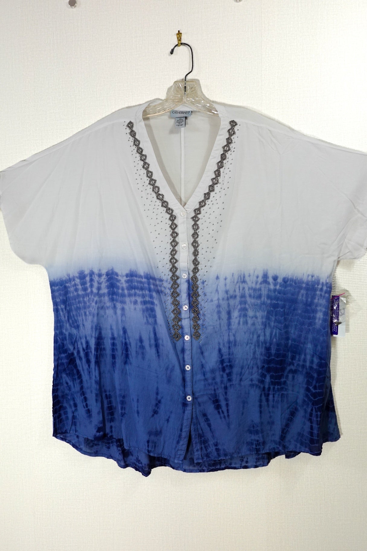 Catherines, New Short Sleeved Top, 2X