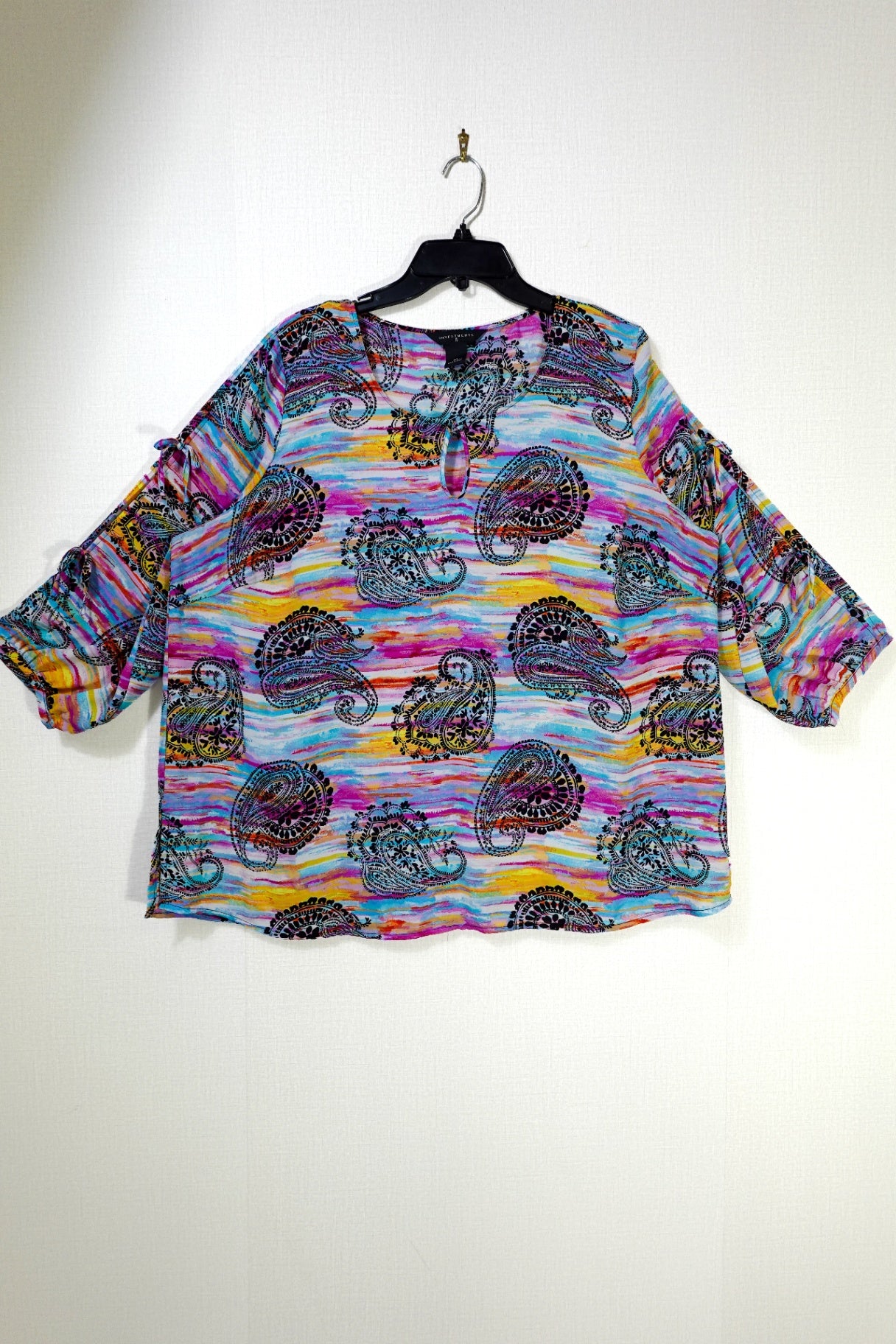 Investments II, Short Sleeved Top, 2X